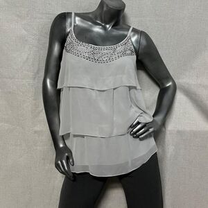 Relativity Women's Grey and White Vest